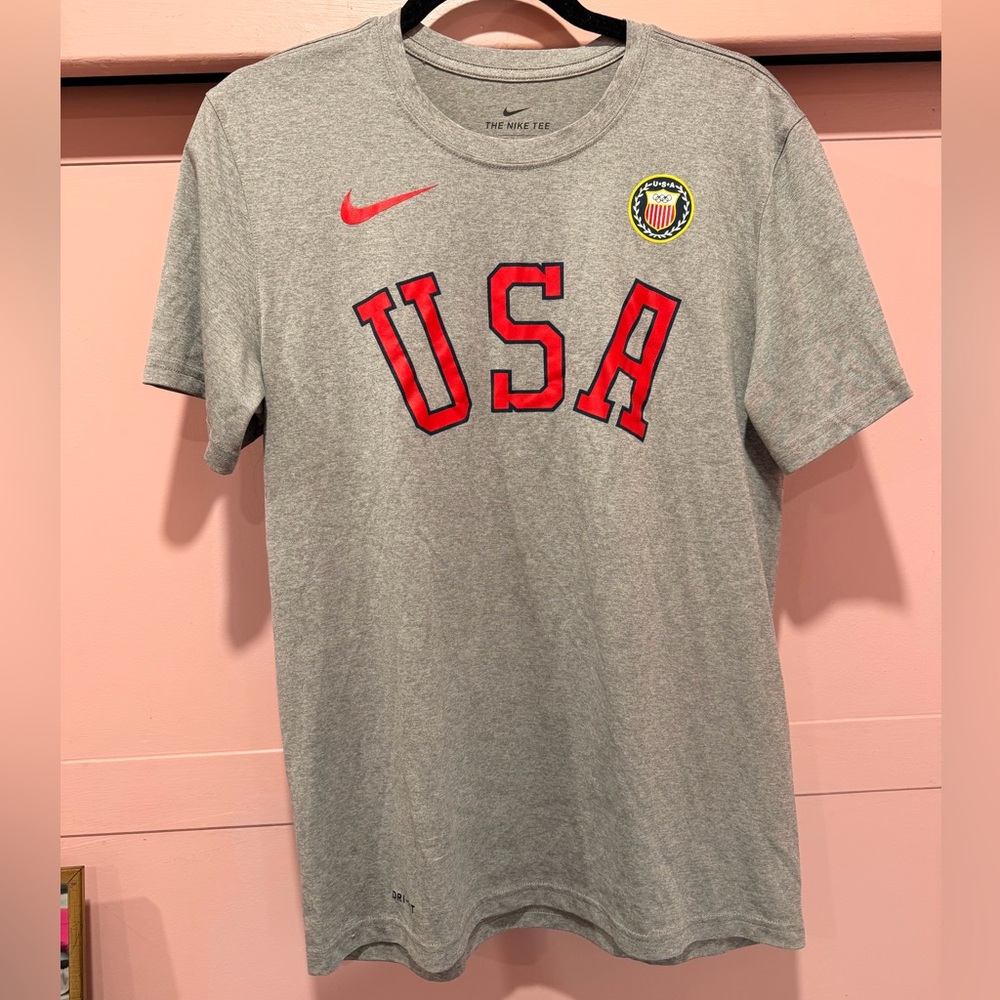 Nike Gray Dri-Fit Athletic Tee